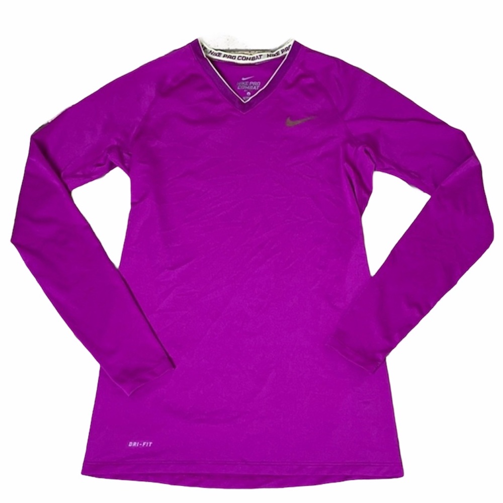 Nike Pro Combat Dri- Fit Fitted, purple S